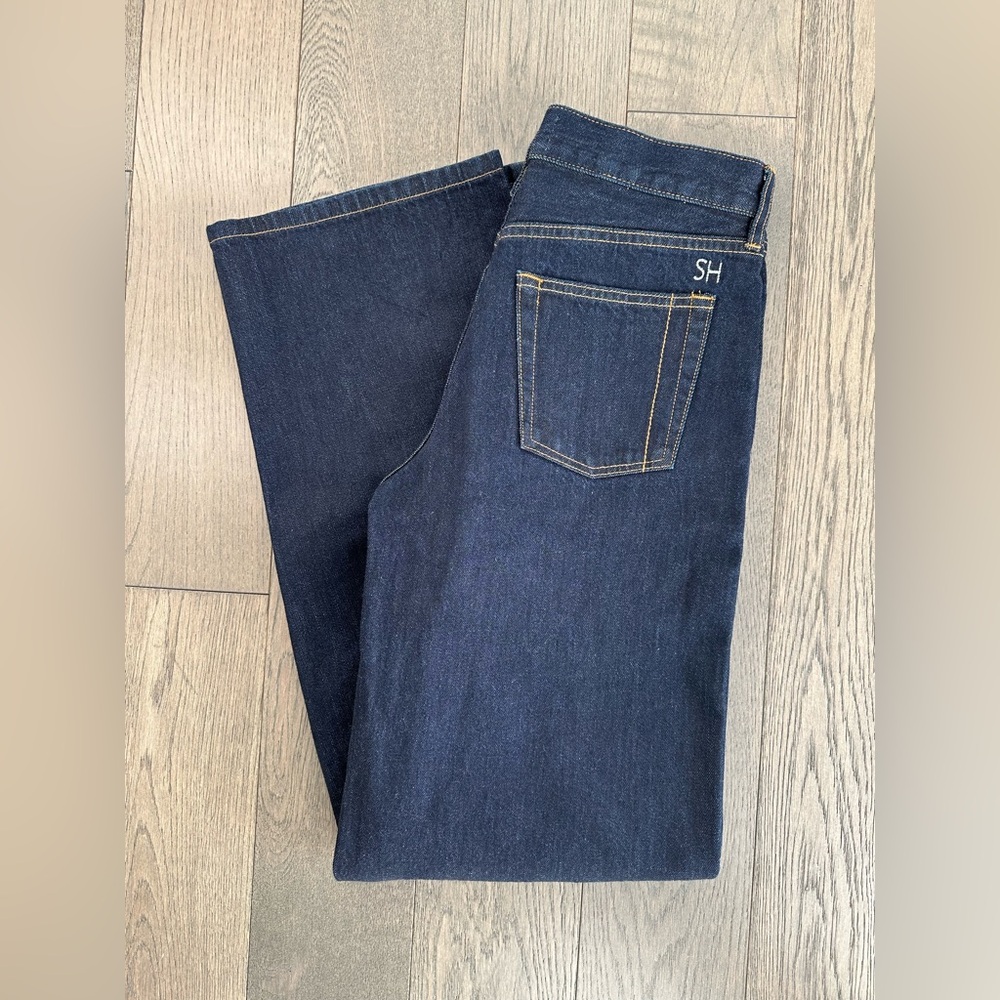 SH Women's Dark Blue Straight Leg Jeans